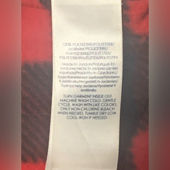 CHAPS Petite Womens Red Buffalo Soft Fleece Sherpa Collar Vest Size P Medium - Picture 6 of 7